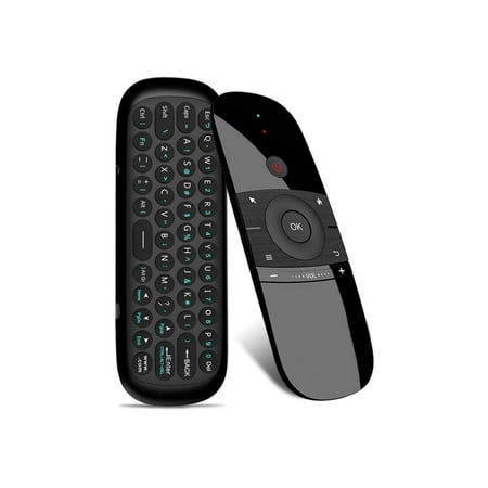 W1 Remote 2.4G Wireless Keyboard Multifunctional Remote Control for Nvidia Shield/Android TV Box/PC/Projector/HTPC/All-in-one PC