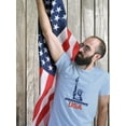 thumbnail image 2 of Independence Statue Of Liberty T-Shirt Men -Image by Shutterstock, Male Large, 2 of 4