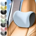 thumbnail image 1 of Sentmoon Car Neck Pillow Lumbar Support Set Colorful Memory Foam Headrest Cushion Driving Seat Backrest Lower Back Pain Relief Auto Interior Accessories Ergonomic Comfort Travel Pillow, 1 of 7