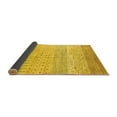 thumbnail image 2 of Ahgly Company Indoor Square Oriental Yellow Modern Area Rugs, 7' Square, 2 of 4