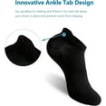 thumbnail image 3 of Women's Ankle Socks - 6 Pairs Low Cut Tab & No Show Athletics Sports Running, 3 of 6