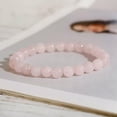 thumbnail image 4 of EOEMY Charm Mens Women Lava Stone Onyx Howlite Jasper Beaded Bracelet Set Jewelry-Pink Quartz, 4 of 4