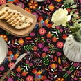 thumbnail image 4 of Sm:)e Mexico Tablecloth 70 Inch Round, Halloween Cinco De Mayo Fiesta Washable Table Cover for Party Picnic Dinner Decor, 4 of 6