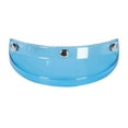 thumbnail image 1 of Visière de Pointe, Protecteur Rétro à 3 Boutons-Pression pour s avec 3 Boutons, Remplacement, Facile à Installer Bleu Transparent, 1 of 7