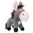 thumbnail image 2 of Donkey Stuffed Toy, Perfect Gift Comfortable Durable Mule Stuffed Toy  For Boys Grey, 2 of 8