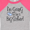 thumbnail image 4 of Inktastic Heart New Big Sister Girls Baby Bodysuit, 4 of 5