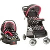 Disney Baby Lift and Stroll Plus Travel System, Minnie Mouse Coral Flowers