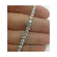 thumbnail image 2 of 9 ct Round Lab Grown Diamond Tennis Bracelet 14K White Gold 7", 2 of 2