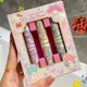 thumbnail image 4 of Bálsamo labial de dibujos animados Mymelody Kuromi de Sanrioed Ins Kawaii, bálsamo labial hidratante que atenúa las líneas de los labios, set de regalo limitado, 4 of 5