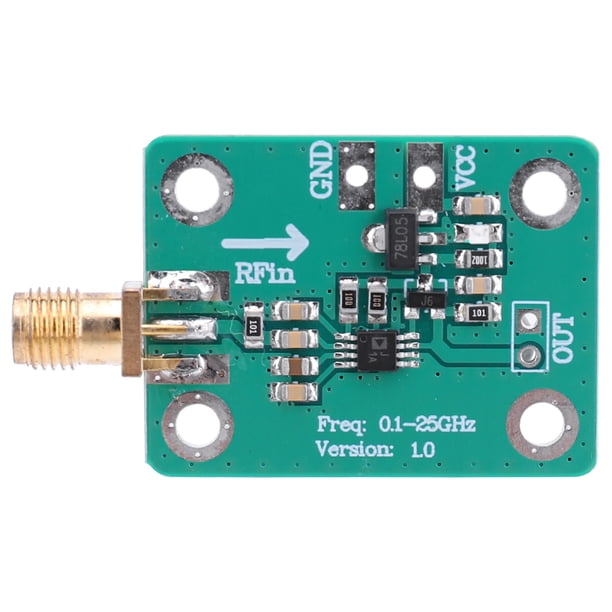 1 Potencia AD8313 Detector Logarítmico -72dBm -2dBm 0.-2.5GHz Módulo Detección 7-15V