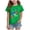 Green, variant on 250 Anniversary USA Shirt for Girls Boys American Flag Crewneck Short Sleeve Tshirt 2026 Patriotic T Shirts Kids(White,9-10 Years)