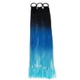 thumbnail image 3 of SEGO Ponytail Hair Extensions Donut with Rainbow Braiding Hair Professional Synthetic Fiber Braids Hair, 3 of 7