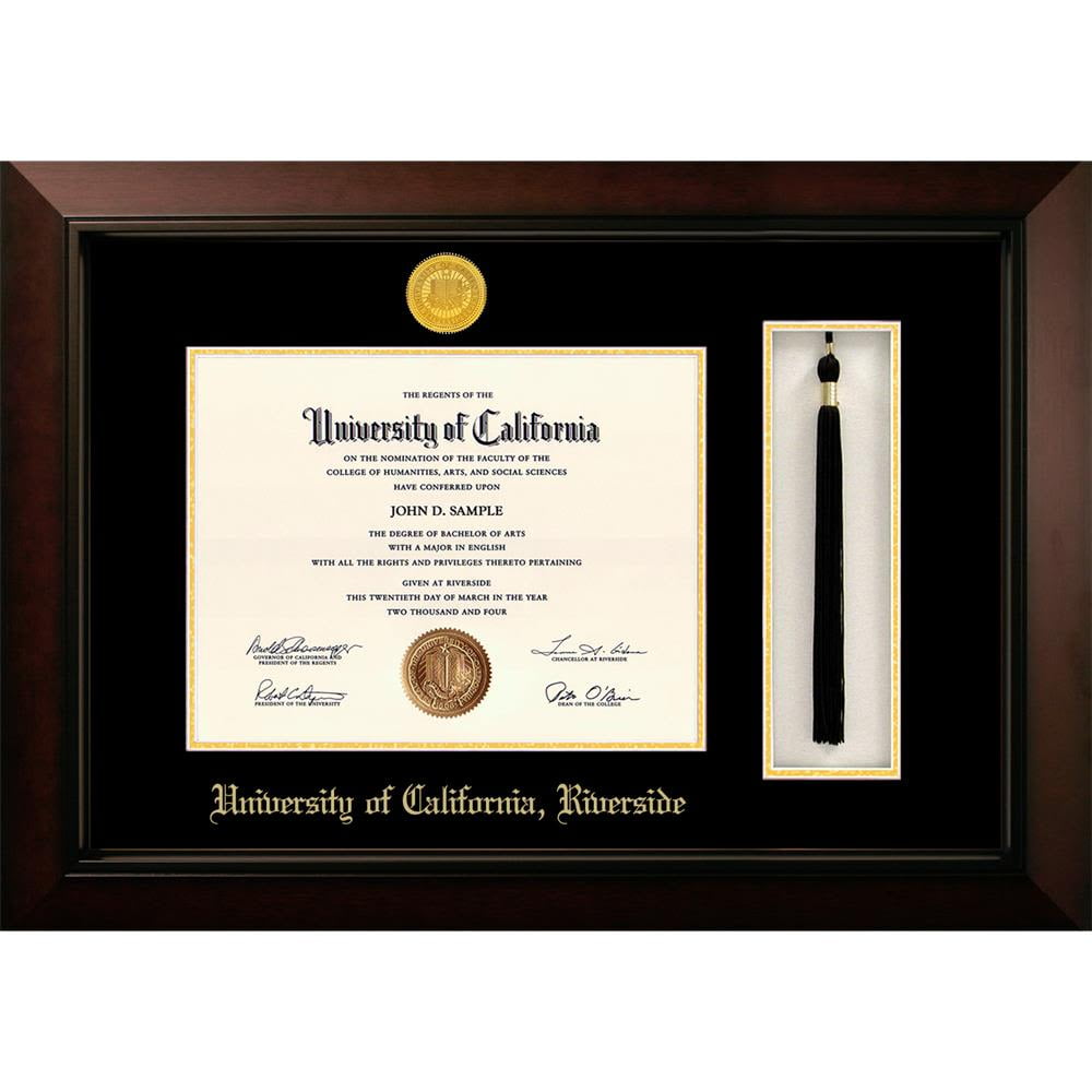 OCM Diploma Frame University of California Riverside Highlander
