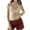 Khaki, variant on Turilly Lace Tops for Women 2025 Trendy See Through Stylish Tops Mock Neck Shirts Party Club Night Blouses