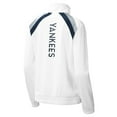 thumbnail image 3 of Women's G-III 4Her by Carl Banks White New York Yankees Red Flag Full-Zip Track Jacket, 3 of 3