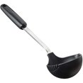 thumbnail image 2 of GoodCook Ladle - Long Handle, Nylon Head, Soup Ladle - Black, 2 of 3