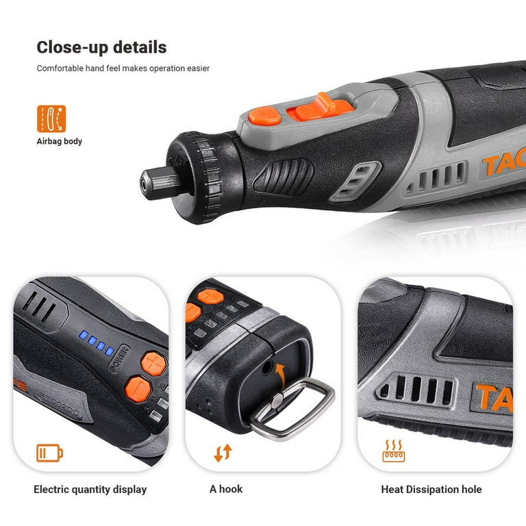 Black + Decker Cordless Rotary Tool with 35 Piece Accessory Kit