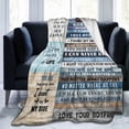 thumbnail image 2 of Girlfriend Gift Throw Blankets I Love You Gifts for Her, to My Girlfriend Blanket Anniversary Romantic Blanket for Bed Couch, Soft Throw Blankets for Christmas Birthday Valentines 40x50inch, 2 of 6