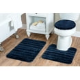 thumbnail image 2 of Luxury Nylon 3 Piece Bath Rug Set, 2 of 3