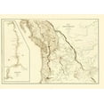 thumbnail image 2 of Wilkes 18x14 White Modern Wood Framed Museum Art Print Titled - North America Oregon Territory United States, 2 of 4