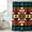 Turquoise, variant on Turquoise Red Waterproof Shower Curtain, Stall 36"x72" Washable Polyester Fabric Shower Curtains for Bathroom, Southwest American Native Abstract Pattern Decorative Bathtub Curtain Sets with Hooks