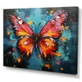 thumbnail image 2 of Designart "Vibrant Colors Energize Butterflies" Animals Butterfly Wall Decor, 2 of 7