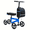 BLUE, variant on Economy Knee Scooter, Steerable Knee Walker, Foldable Knee Scooters for Foot Injuries Adult Best Crutches Alternative (BLACK)
