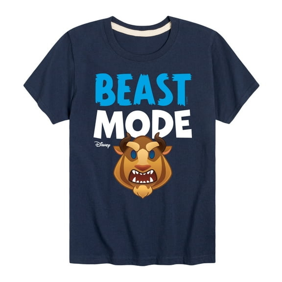 Disney Emoji - Beast Mode - Toddler And Youth Short Sleeve Graphic T-Shirt