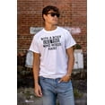 thumbnail image 3 of With A Body Like This Who Needs Hair Men's Graphic T Shirt Tees Brisco Brands M, 3 of 6