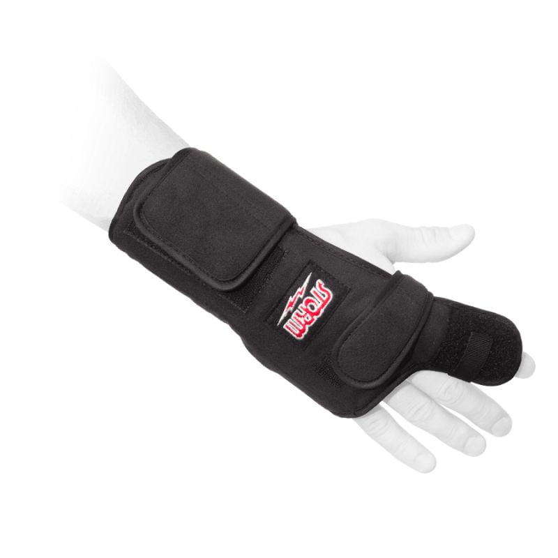 Small Medium Large BLACK Bowlers Bowling Wrister Wrist Support  LEFT HAND Glove 