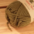 thumbnail image 3 of JubileeYarn Lacery Yarn - Chunky Cotton - 100g/Skein - Chestnut Brown - 2 Skeins, 3 of 6