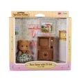 thumbnail image 1 of Sofirn Sylvanian Families Bear Sister With Tv Set, 1 of 4