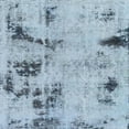 thumbnail image 1 of Ahgly Company Machine Washable Indoor Square Abstract Blue Koi Blue Area Rugs, 6' Square, 1 of 7