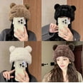 thumbnail image 3 of CoCopeaunts Beanie Winter Hat Hats for Women Winter Beanies Hat Plush Beanies Hat Beanie Knit Skull Cap Cute Berets Hat, 3 of 3