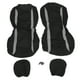 thumbnail image 2 of Fundas de asiento, juego de 4 piezas, protector de asiento de automóvil, cojín de asiento, diseño fácil de usar, 2 of 9