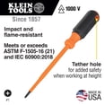 thumbnail image 3 of Juego de destornilladores Klein Tools 85077INSR con aislamiento de 1000 V, 7 piezas, 3 of 8