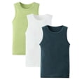 thumbnail image 1 of Odeerbi 3 Pack Boys Cotton Tank Tops 2-11 Años Camisetas Interior Sin Mangas Estimular Patrón Lindo Chalecos Informales Transpirables, 1 of 5
