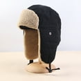 thumbnail image 6 of SPRING PARK Men Women Winter Trooper Trapper Hat Snow Ski Cycling Motorcycle Ear Flap Cap, 6 of 7