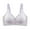 Purple, variant on Comfortable Seamless Everyday Bras - Women's Non-Steel Lace Stitching Comfortable and Breathable Gathered Adjustable Bra Underwear Beige 4Xl