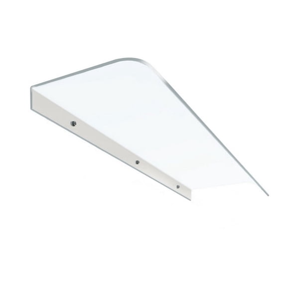 golytefs Window Door Wall Canop No Bracket Window Awning Invisible Rain Shelter Cover