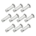 thumbnail image 5 of Uxcell Single Hole Clevis Pins - 8mm x 25mm Flat Head 304 Stainless Steel Link Hinge Pin 10 Pcs, 5 of 5