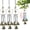 3pcs, variant on Mystical Witch Wind Chime, 10.33 Inch Iron Outdoor Hanging Decor with Bell, Handmade Witch Bells for Home Protection, Boho Door Hanging WitchBell, Brass Wind Chimes for Home Room