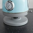 thumbnail image 2 of West Bend 1.7L, Rétro-Style, Bouilloire électrique en acier inoxydable, 1500 Watts, Bleu, 2 of 8