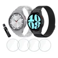 thumbnail image 1 of 2 Correa De Acero + Mica Para Samsung Galaxy Watch 4 5 Pro 6, 1 of 8