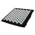 thumbnail image 1 of de masaje de acupresión Alivio del estrés muscular Cojín de asiento de acupuntura # 3 Negro Colcomx Acupressure Mat, 1 of 8