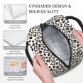 thumbnail image 3 of Easygdp Heart Leopard Bolsa de Almuerzo Insulada Grande, Forro de Aluminio, Diseño Espacioso, a Prueba de Fugas, Ideal para Trabajo, Picnics, Viajes y Actividades al Aire Libre, 3 of 6