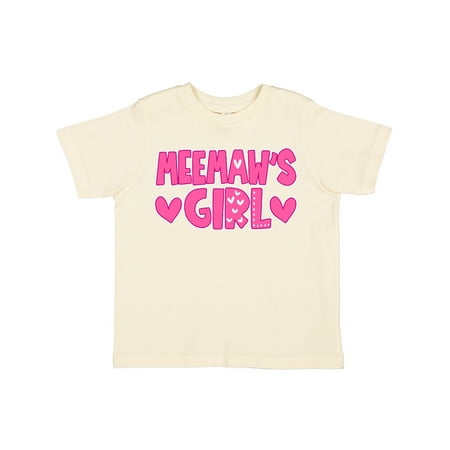 

Inktastic Meemaw s Girl Gift Gift Toddler Toddler Girl T-Shirt