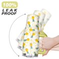 thumbnail image 6 of 40oz Tropical Pineapple Pattern Stainless Steel Flip Straw Tumbler Spill Proof Travel Cup Double Wall Vacuum Insulated Coffee Mug with Top Handle, 6 of 6
