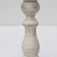 thumbnail image 4 of Parisloft Whitewashed Wood and Metal Pillar Candle Holder, Farmhouse Style, 8-7/8"H, 4 of 11