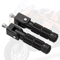thumbnail image 3 of 2 Pieces 8mm Motorcycle Foot Rest Pedals Universal Foot Pegs Fit for Racing Bike, 3 of 6
